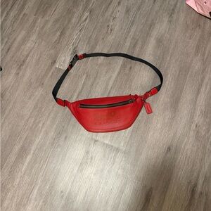 Red Burgundy Coach Bag Crossbody Unisex